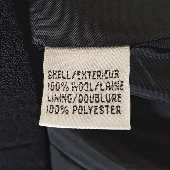 Talbots Wool Black Collarless Blazer - Picture 4 of 4